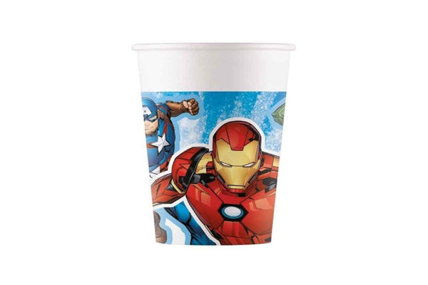 Bicchieri Avengers Evergreen 200 ml 8 pezzi