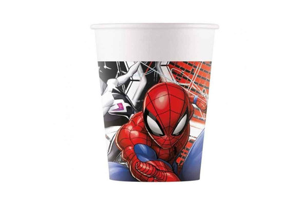 Bicchieri Spiderman World Of Webs 200 ml – 8 pezzi