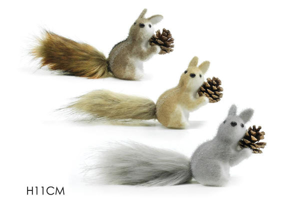 Immagine di Scoiattolo con Pigna H11Cm
