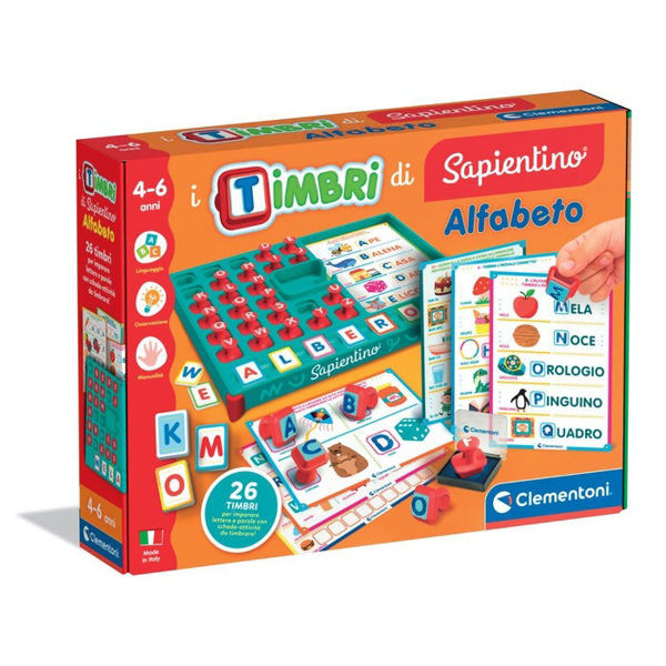 Immagine di Giochiamo con i timbri - Alfabeto