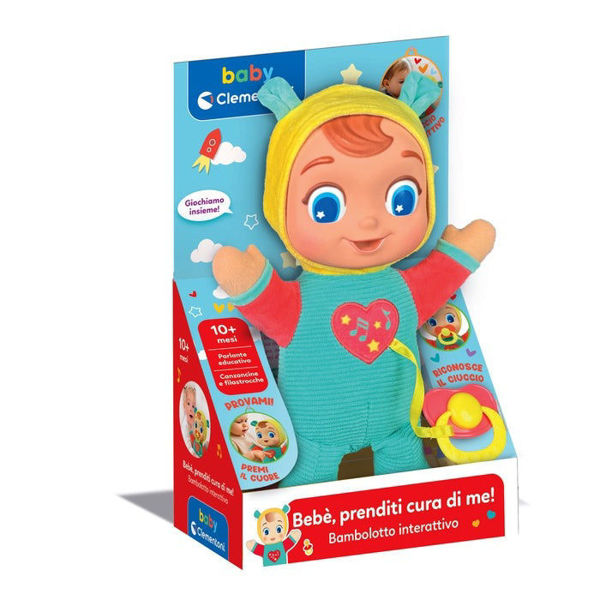 Immagine di Bebè Prenditi Cura di Me – Bambolotto Interattivo Baby Clementoni