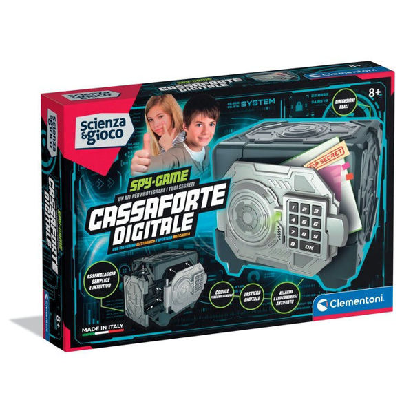 Immagine di Cassaforte Digitale Clementoni – Kit Spy Game 8+