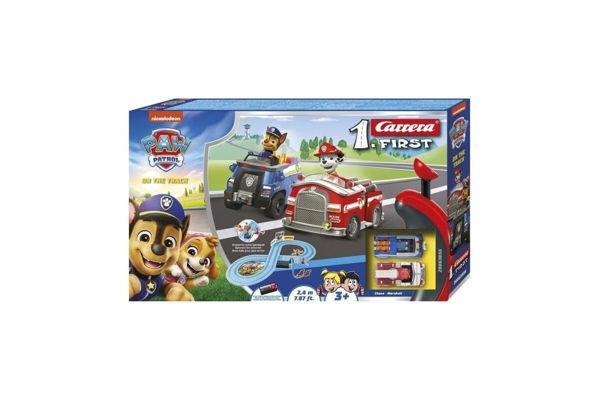 Pista My First Carrera Paw Patrol con veicoli Chase e Marshall