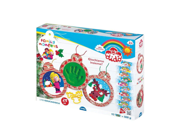 Kit Didò Family Moments – Lavoretti di Natale con pasta modellabile