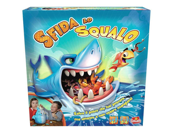 gioco da tavolo Sfida Lo Squalo scatola