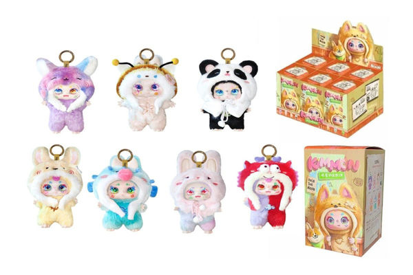 Kimmon Over The Moon mini peluche kawaii collezionabili