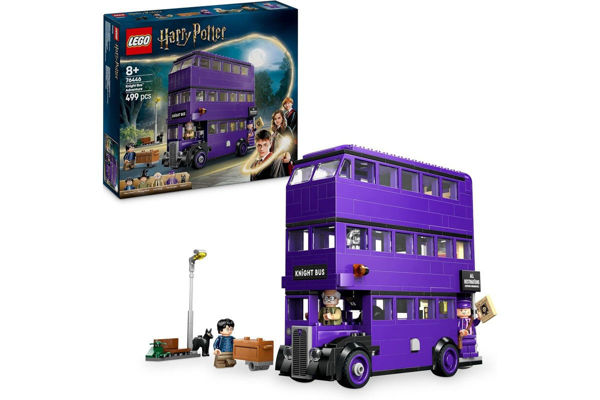 LEGO Harry Potter Nottetempo 76446 bus a tre piani con personaggi