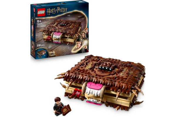 LEGO Harry Potter Il Libro Mostro dei Mostri con minifigure