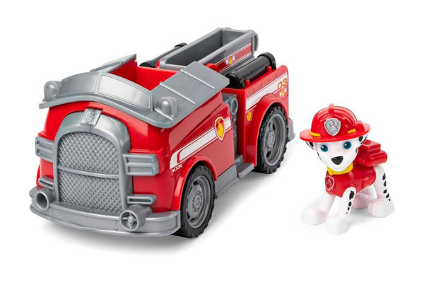Paw Patrol Marshall con camion dei pompieri e personaggio incluso