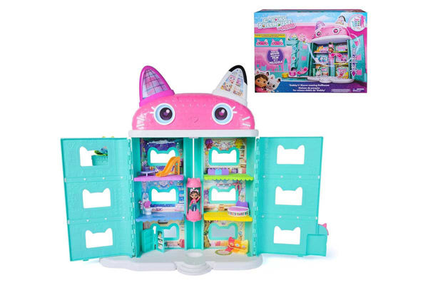 Gabby’s Dollhouse The Moves casa delle bambole aperta