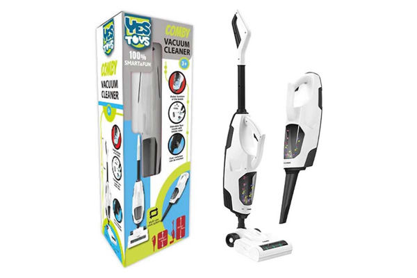 Aspirapolvere giocattolo YT Comby 2in1 bianca con accessori