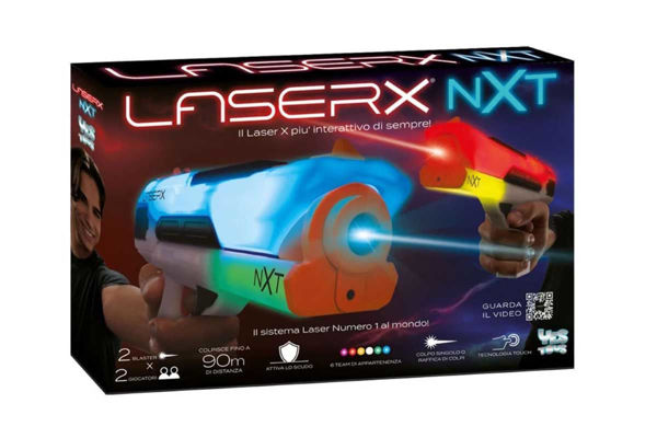 Set Laser-X NXT 2025 con due blaster luminosi
