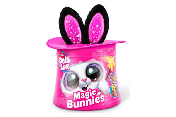 PA Cilindro Magic Bunnies Surprise con confezione rosa e orecchie scintillanti
