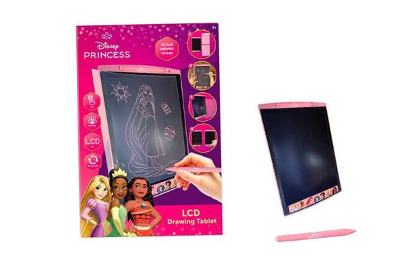 Lavagna LCD Disney Princess rosa con penna – Tablet da disegno 11 pollici