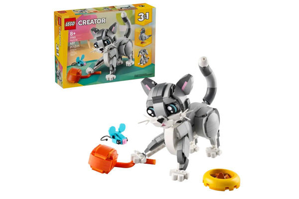 LEGO Creator 31163 Gatto giocoso 3 in 1