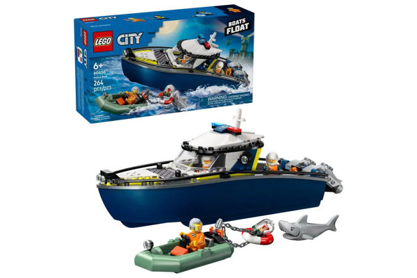 LEGO City 60456 Inseguimento del motoscafo della Polizia
