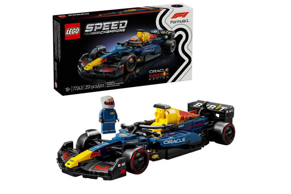 LEGO Speed Champions Oracle Red Bull Racing RB20 77243 con minifigure pilota