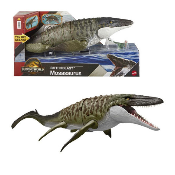 Action figure JW Rebirth Mosasauro Jurassic World