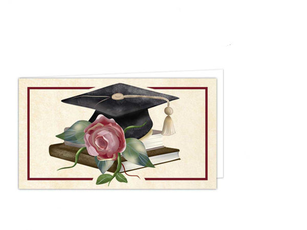 Biglietti bomboniera laurea 20 pezzi con grafica elegante