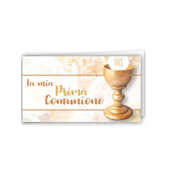 20 Biglietti per Bomboniere La Mia Prima Comunione