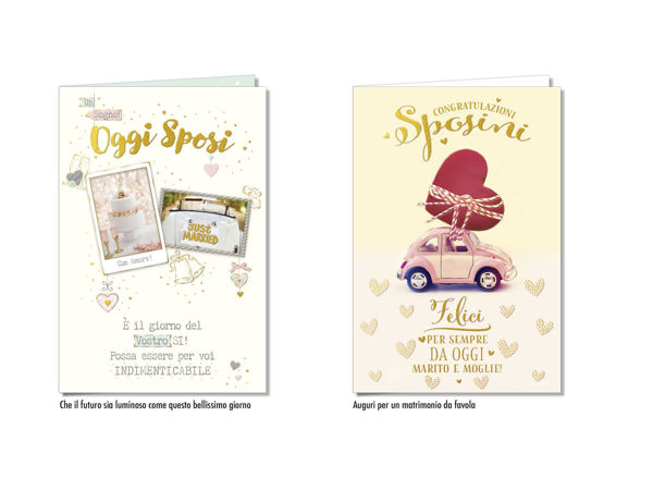 Biglietti nozze con grafica elegante e romantica