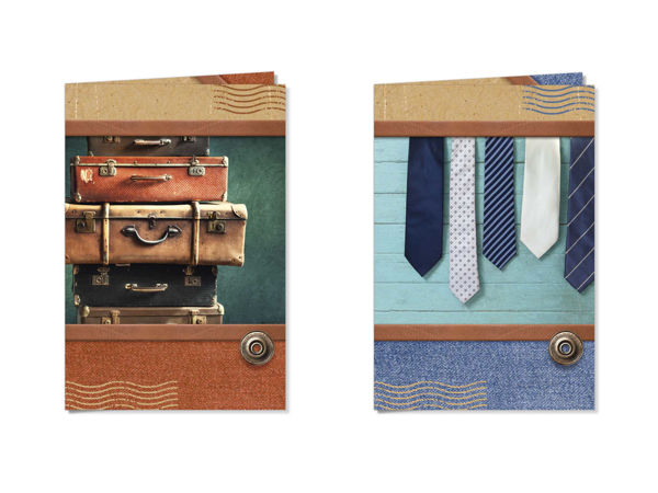 Biglietto senza testo neutro e personalizzabile