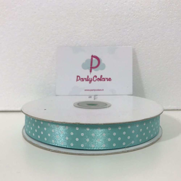 Rotolo nastro doppio raso pois Tiffany vari spessori 50 metri