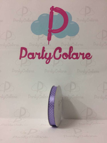 Rotolo nastro doppio raso pois glicine vari spessori 50 metri