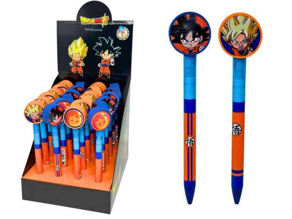 Matita eterna Dragon Ball con grafiche dei personaggi