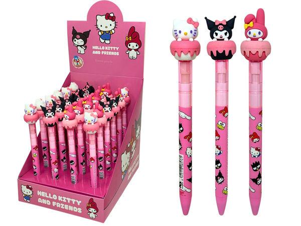 Matita eterna Hello Kitty con personaggi Sanrio
