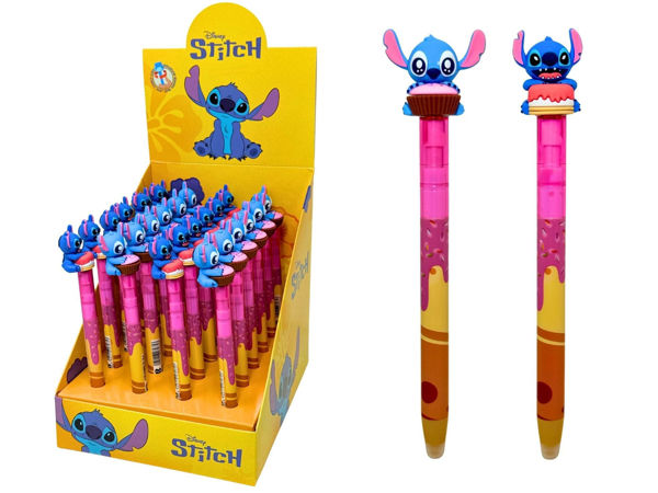 Penna gel cancellabile Stitch con decorazioni Disney