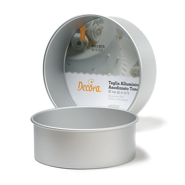 Teglia Alluminio Anodizzato Tonda