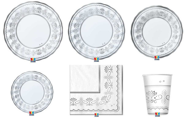 Coordinato tavola Royal Silver