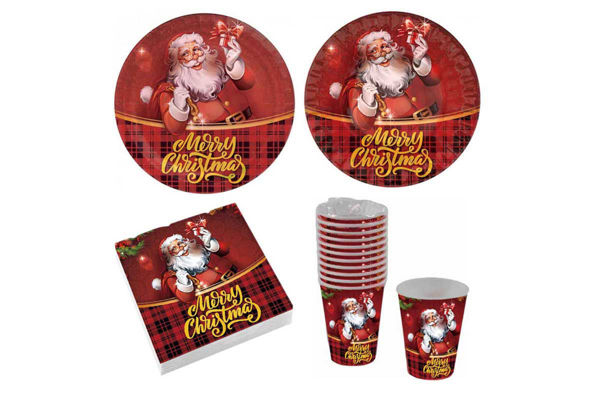 Coordinato tavola Babbo Natale