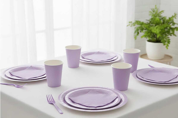 Coordinato Ecolor Lilla in Carta