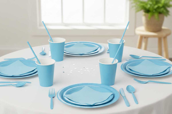 Coordinato Ecolor Celesti in Carta