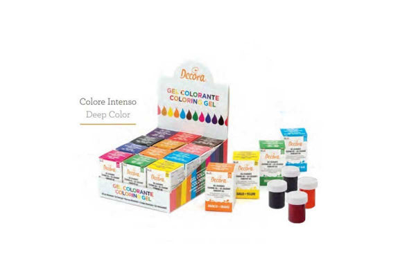 Colorante alimentare in gel Decora 28 grammi vari colori