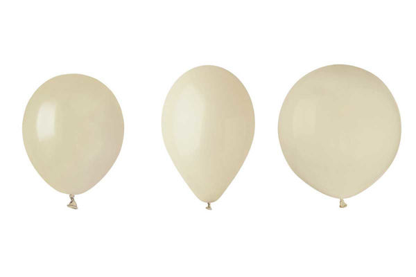 Palloncini color latte in lattice decorativi per feste e allestimenti