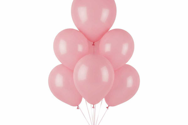 Palloncini in lattice rosa baby BigParty con palloncini Gemar in varie misure