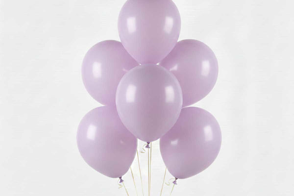 Palloncini in lattice lilla BigParty con palloncini Gemar in diverse misure
