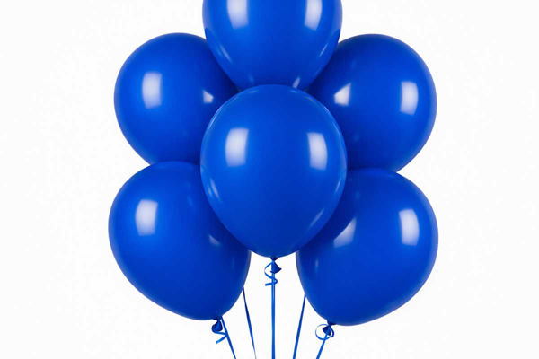 Palloncini in lattice blu BigParty con palloncini Gemar in diverse misure