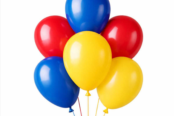 Palloncini in lattice assortiti multicolor BigParty con palloncini Gemar in diverse misure