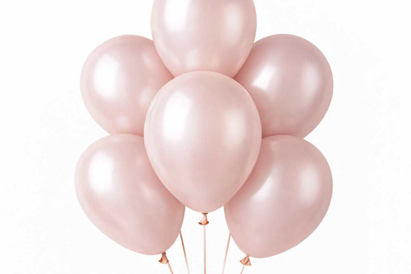 Palloncini in lattice perla metal BigParty con palloncini Gemar in diverse misure