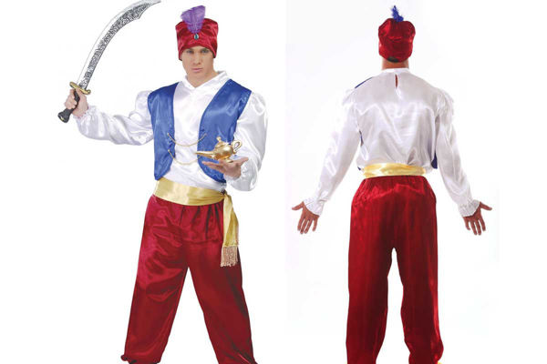 Costume Genio della Lampada uomo Carnevale taglie M e L