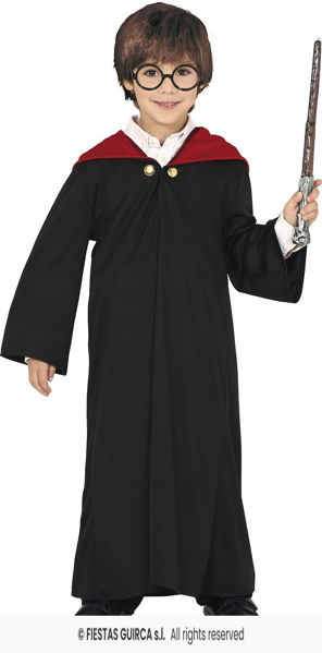 bambino con costume da studente di magia 10-12 anni