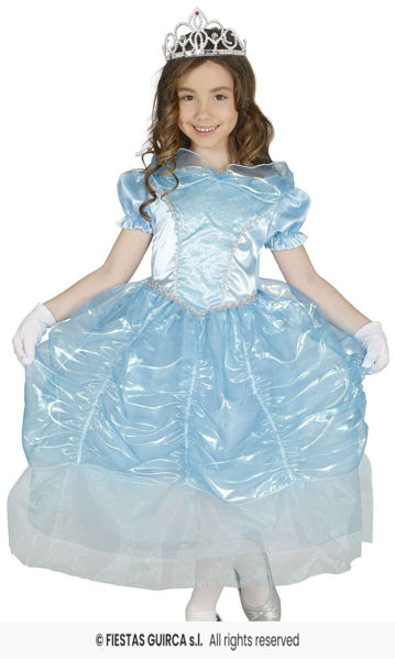 Costume da Principessa Cigno Azzurro per Bambina 7-9 Anni