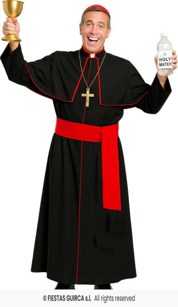 Costume da Prete Uomo Taglia L 52-54