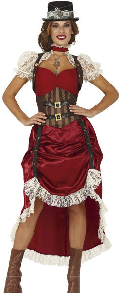 Costume Steampunk da donna ideale per Carnevale e feste a tema vittoriano