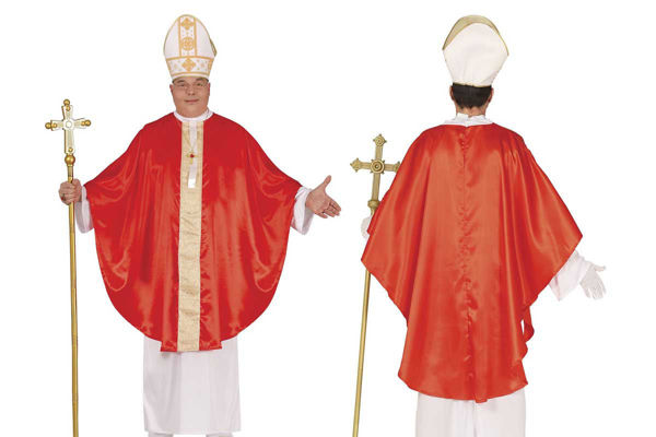 Costume Papa uomo travestimento religioso adulto