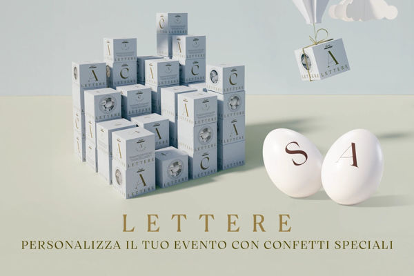 Confetti Maxtris lettere 200 grammi | Confetto e confetti alfabetici A–Z